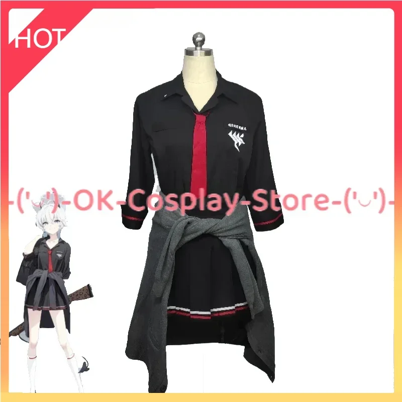 Game Blue Archive Hatami Erika Cosplay Costume Waitress Suit Party Clothing Halloween Carnival Uniforms Custom Made