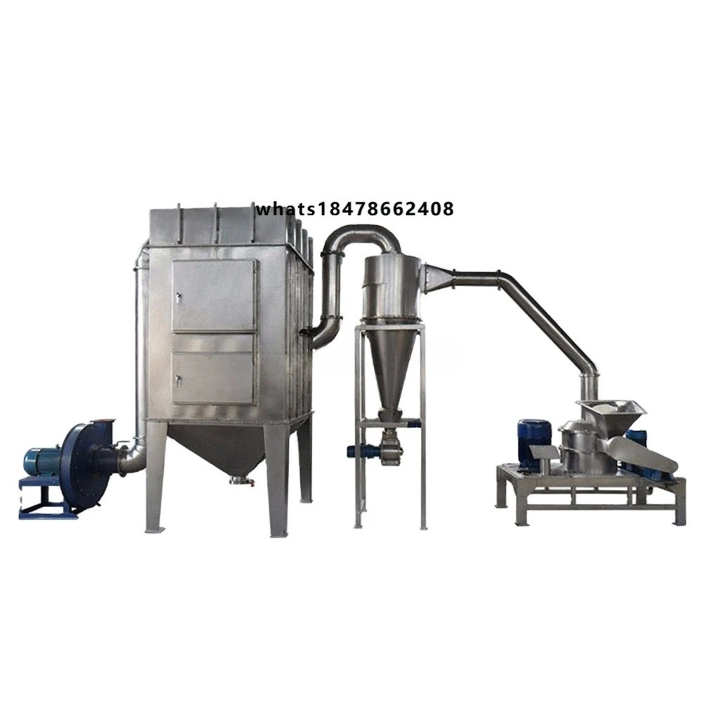 WFJ Food Grade Pepper Milling Spice Mill Powder Crushing Grains Grinder Grinding Machine Herb Mill Rice Flour Milling Machine