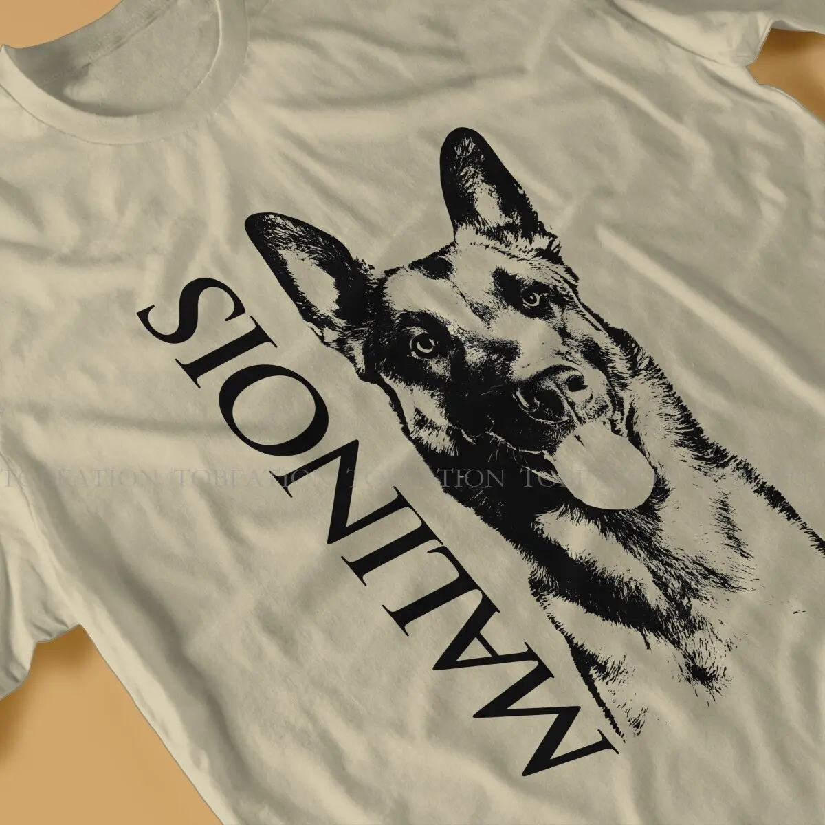 Belgian Malinois Malinois Belgian Shepherd Mechelaar Maligator Tshirt Men Tops Vintage Homme Summer Clothing 100% Cotton T Shirt