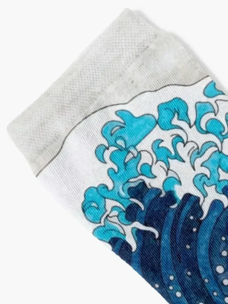 Great Wave Off Kanagawa Socks ankle men cotton high quality Socks For Women Men's