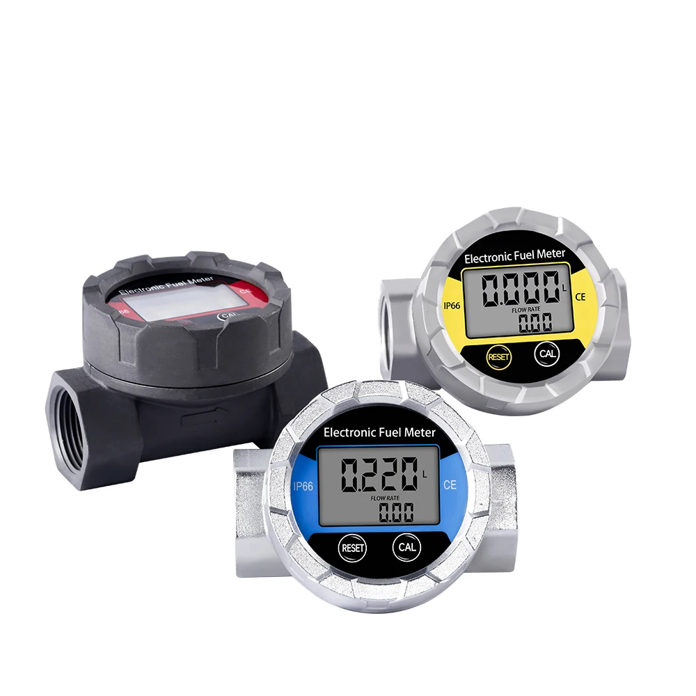 

Hot-Selling Stainless Steel Aluminum Alloy IP66 Waterproof Turbine Fuel Flow Meter Petrol Service Equipment for Water Food