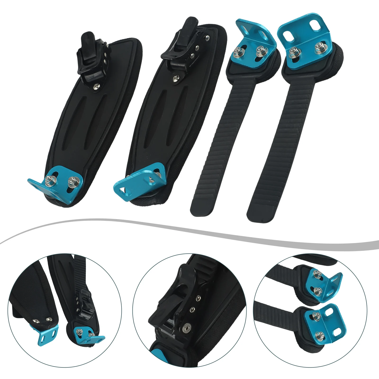Package Content Adjustable Foot Holder Use Electric Skateboards Approx Cm As Shown In The Picture Easy Installation