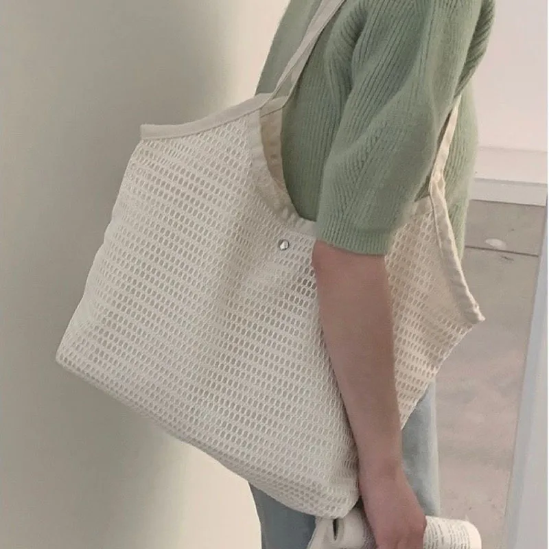 Women's Bag Shopper Simple Fashion Zipper Handbags Casual Canvas Handbag Crossbody Large Capacity Tote Shoulder Bags For Women