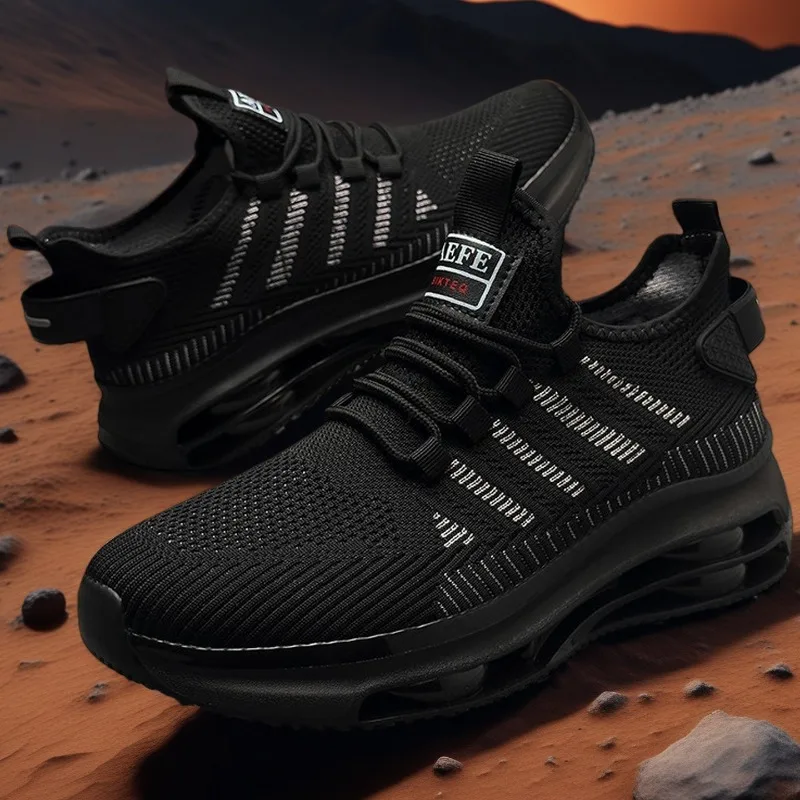 MAEDEF 남성 운동화 캐주얼 스포츠 신발 편안한 통기성 남성 디자이너 신발 메쉬 워킹 스니커즈 남성 체육관 운동화