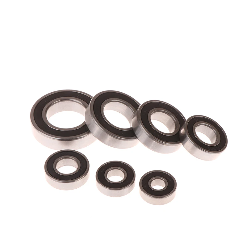 2Pcs 6000RS 6001RS 6002RS 6003RS 6004RS 6005RS Deep Groove Ball Bearing 6000 6001 6002 6003 6004 6005 6006 2RS RS Bearings