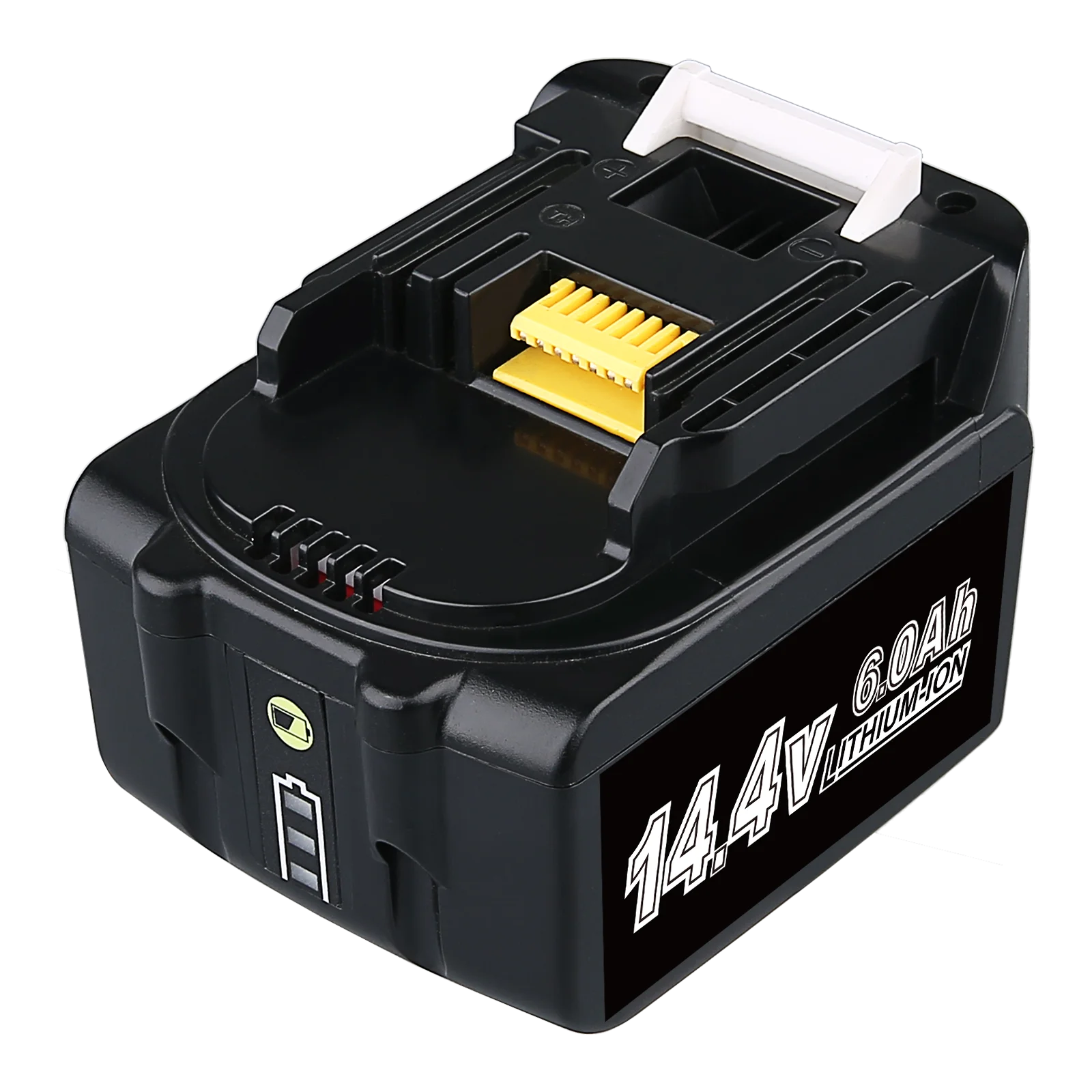 Bateria de substituição bl1460b 6.0ah para bateria de íon de lítio 14.4 v bl1430b bl1450 bl1415 bl1440 195444-8 com indicador led