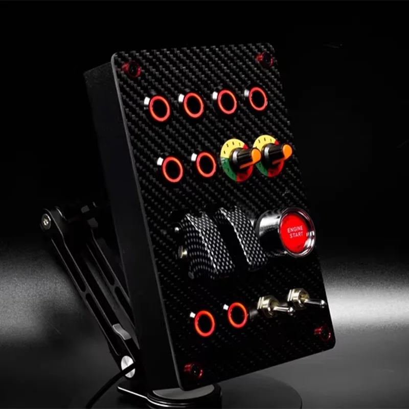 Racing equipment SIMNANMU Simulation Control Box Controller Multi-Function Control Box RGB Thrustmaster Fanatec ACC For PC