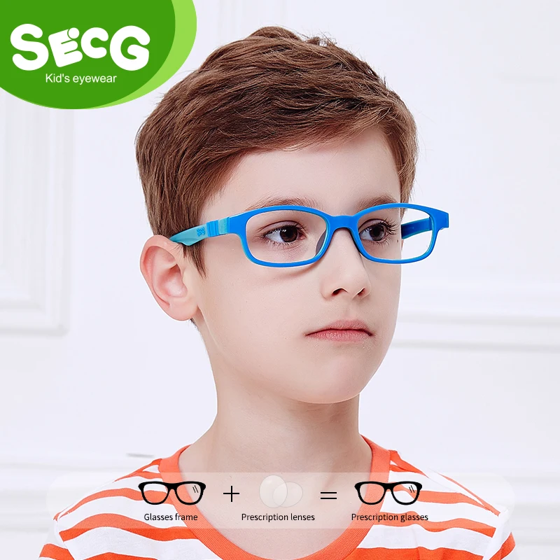 

SECG Prescription Children's Glasses Optical Lenses with Recipe Boys and Girls Customized Lenses For Children Glasses for Vision