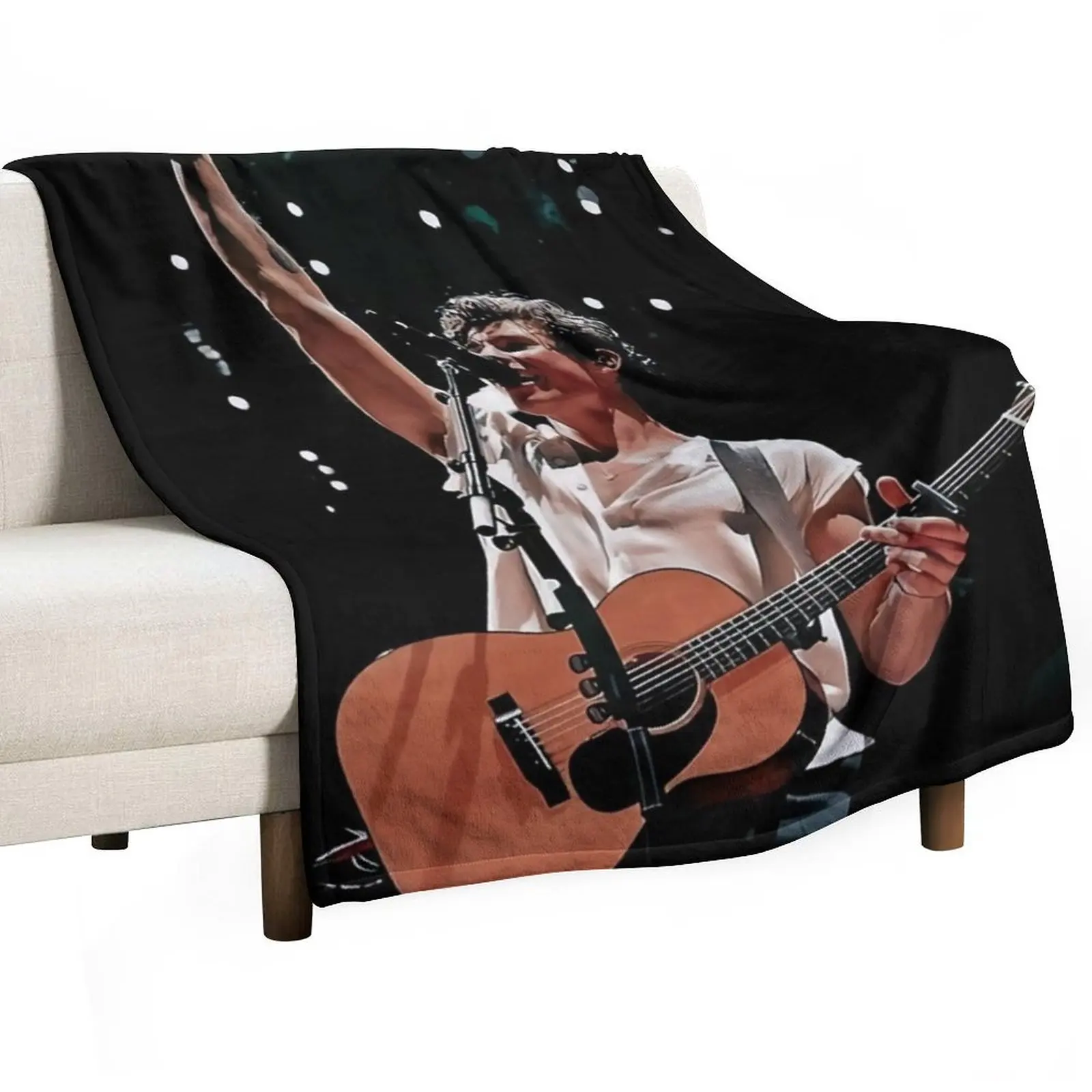 

Mendes Throw Blanket Faux Fur Soft Warm Blanket for Bed