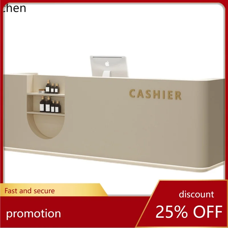 

ZML Internet celebrity trendy store store small clothing store simple paint front desk reception desk