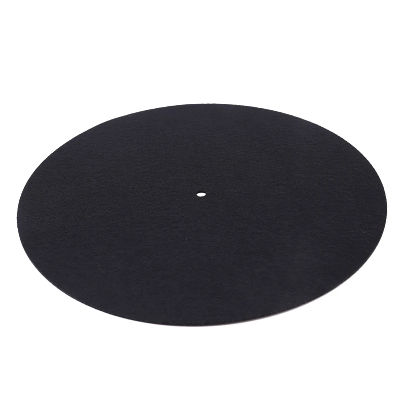 RISE-5Pcs Ultra-Thin Anti-Static Lp Vinyl Turntable Record Player Pad For Phonographs Flat Soft Mat Record Slipmat Mat Pad