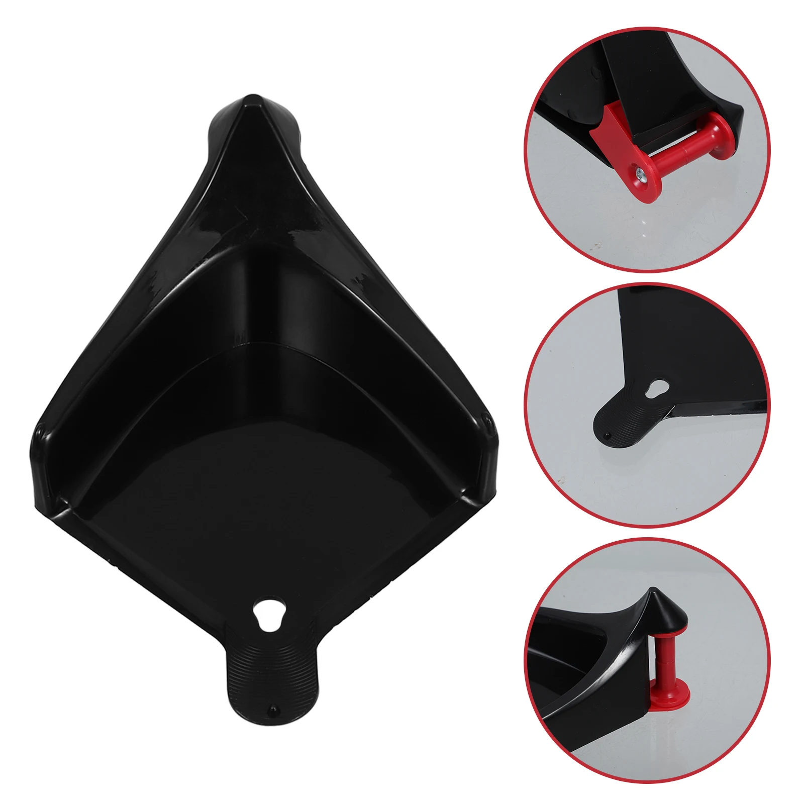 

4pcs Car Hose Guides Durable PP Material Universal Tire Fit Efficient Cleaning Tools Hose Management Accessories