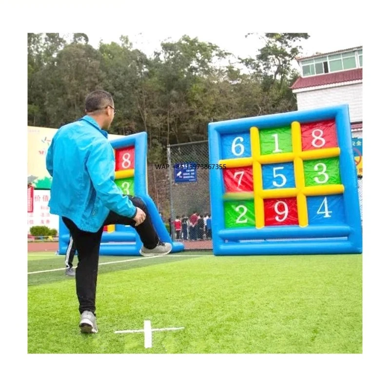 Outdoor Competition Equipment Inflatable Football Door Frame Fun Game Expansion Props