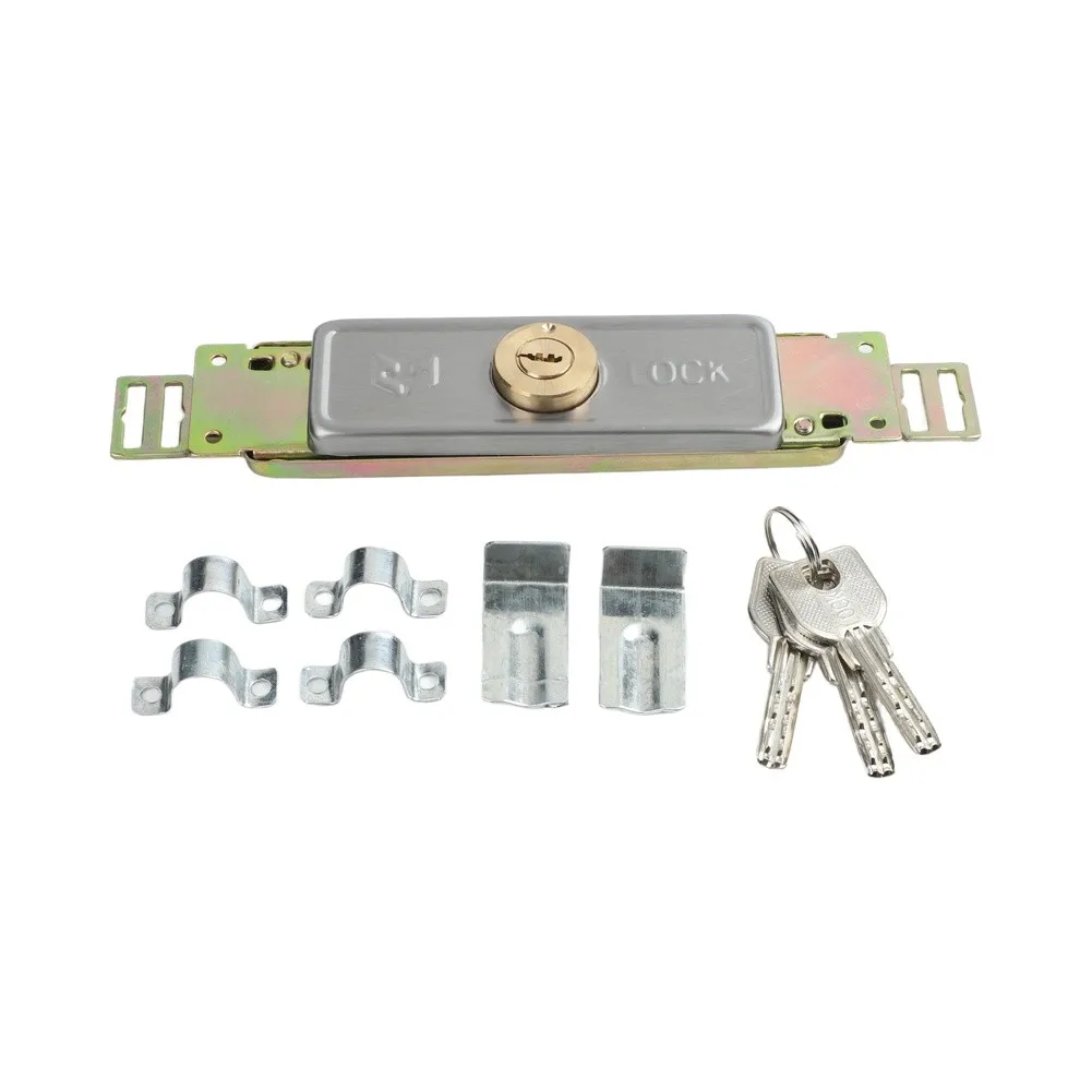 Rolling Shutter Lock with for cross Key Function for CRESCENT Doors Middle Mount and Bottom Mount Installation Fully Supported