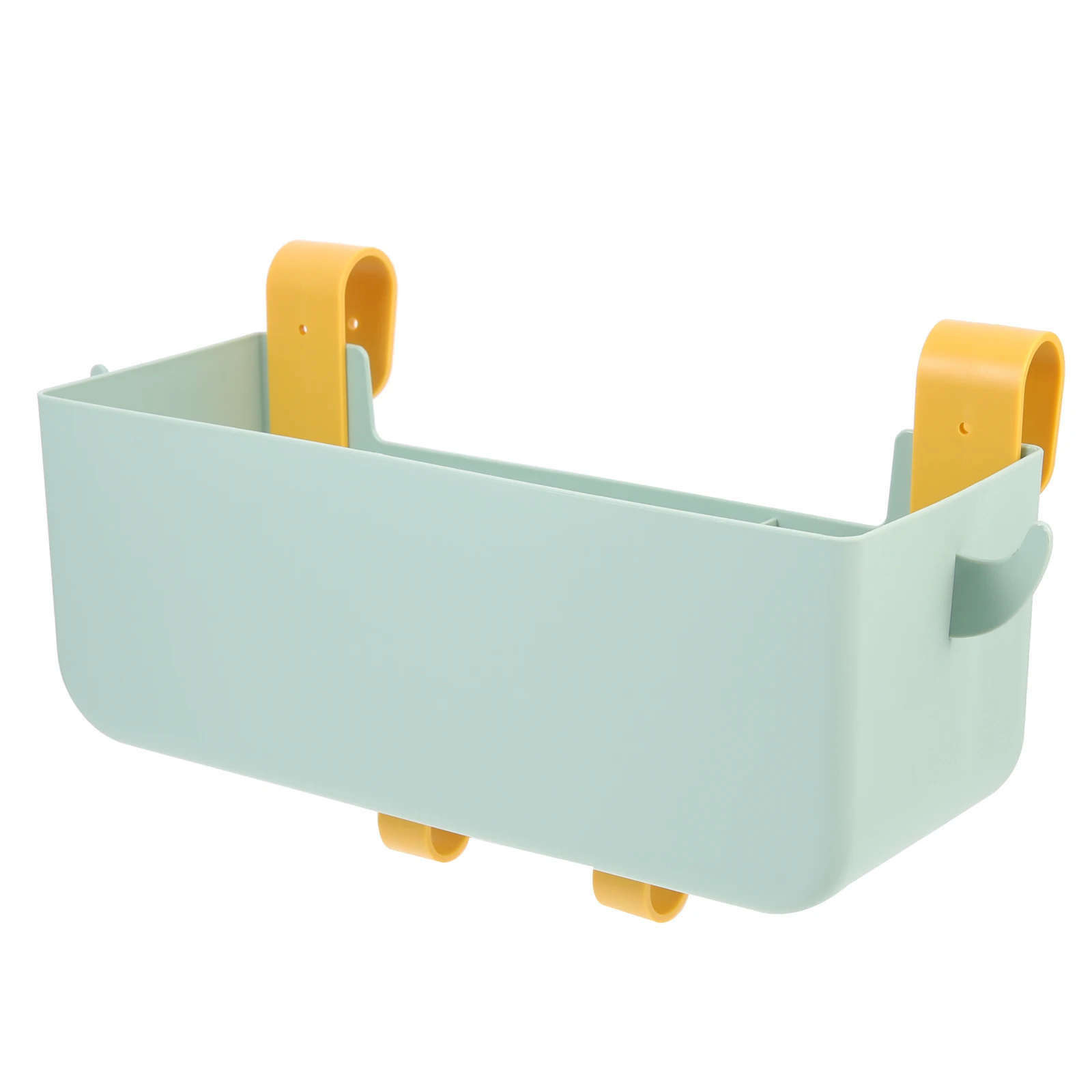 

Bedside Storage Organizer Hanging for Bed Dorm Plastic Tray Student Desk Tissue Remote Phone Glass Cup Holder