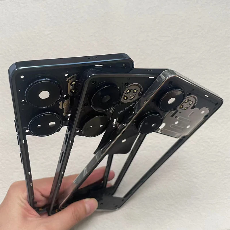 Middle Frame For Tecno Camon 20 Front Back Frame Plate Housing Front Bezel Faceplate LCD Supporting