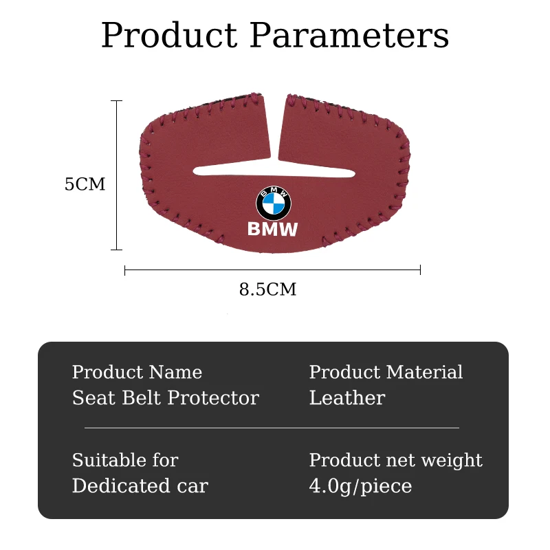 2/5 adet Araba Emniyet Kemeri Tokası çizilmez Koruyucu Kapak BMW Performans F30 F20 F10 F40 E92 E91 G20 G30 G05 G06 G07 G11 G01