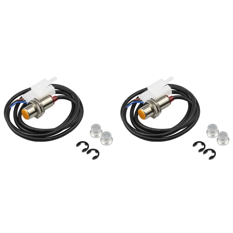 

Lasting Motorcycle Digital Gauges: 2 Pcs Sensor Cable For Odometer, Speedometer, Tachometer, New High Quality