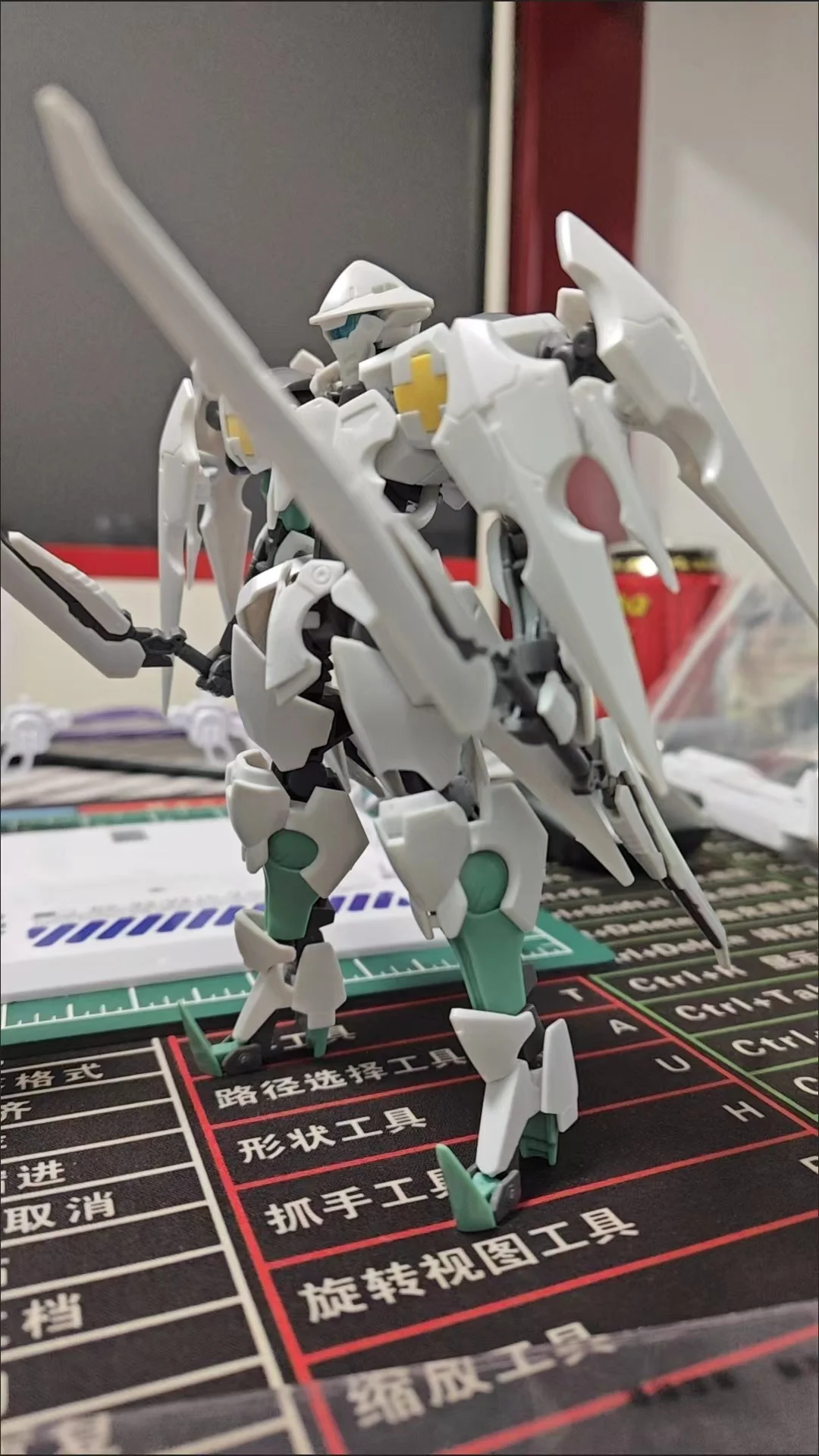 TX nouvelle usine Olfins à sang de fer Yuegang V03-0907 Oltlinde HG1/144 Kit d'assemblage modèle Mecha modèle assemblage jouets garçons cadeau