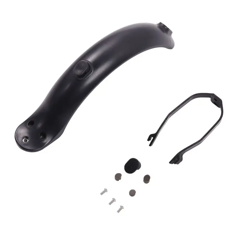 

Rear Mudguard And Bracket Replacement Accessory For Xiaomi M365/M365 Pro Scooter With Screws And Screw Caps-AD39
