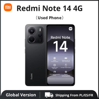 Used Phone Redmi Note 14 4g Global Version 8Gb+256Gb Black Smartphone (Excellent Condition)
