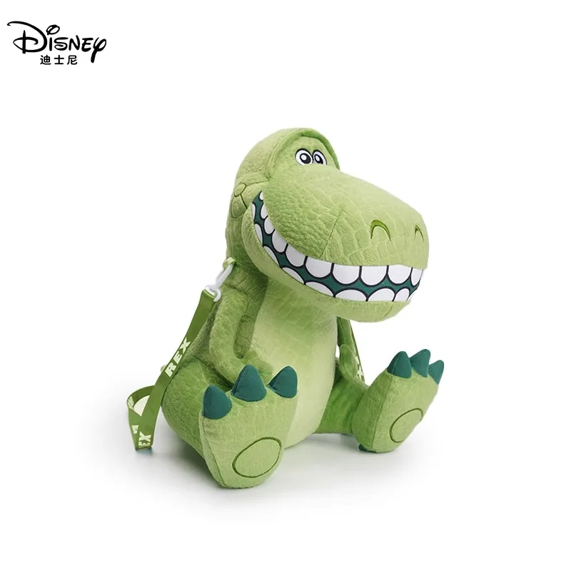 Disney Toy Story Rex Anime Cartoon Cute Plush Toy Creative Dinosaur Doll Pendant Personalized Keychain Accessories Birthday Gift