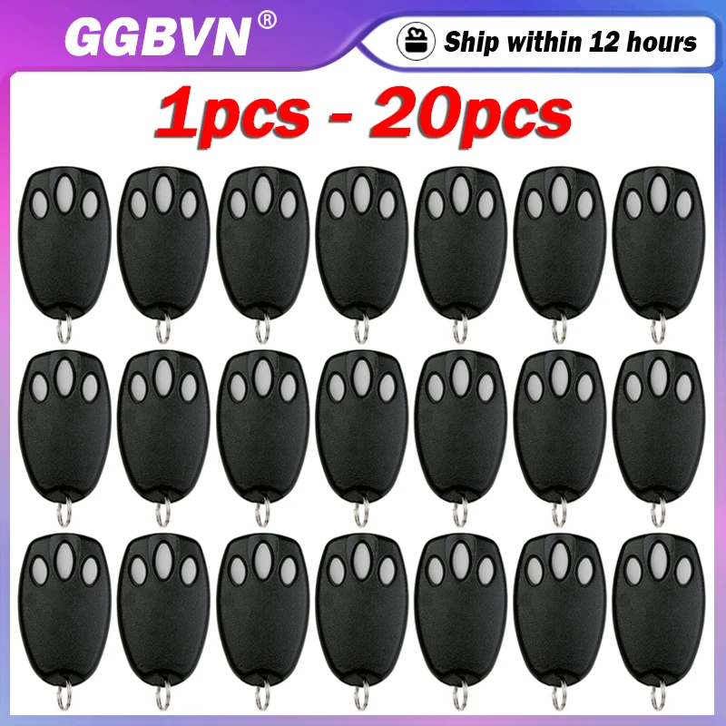 

1-20pcs New 1A5639-7 433.92MHz Garage Door Remote Control Work With 94335E 1A6518 94334E 1A6487 94333E 1A5477 94330E D-66793