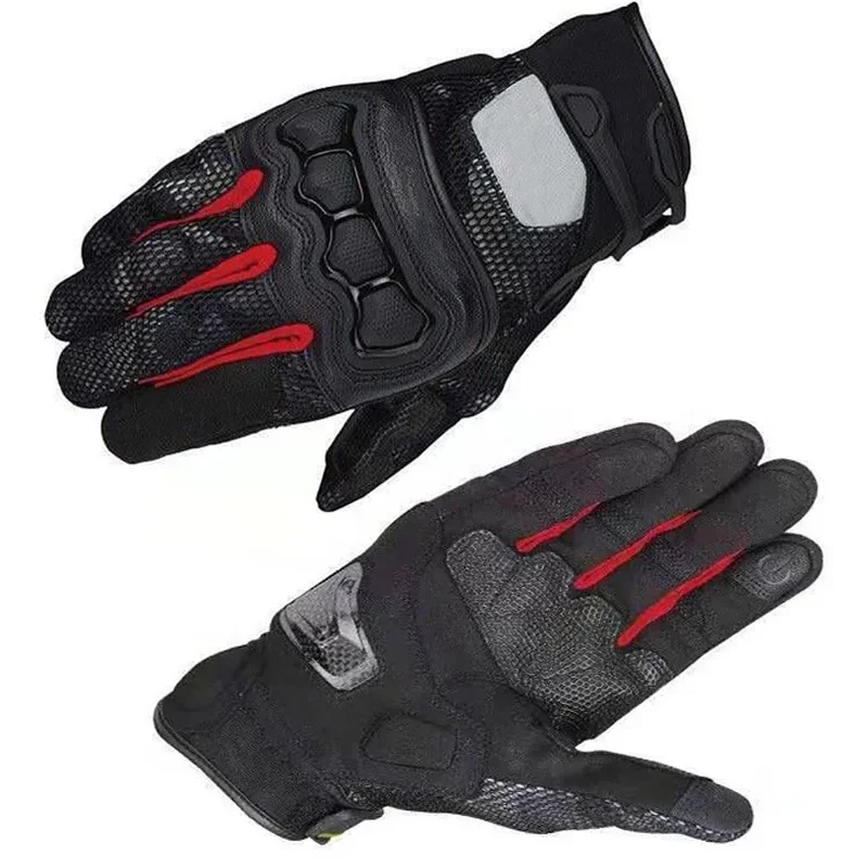 Gloves Spot GK215 Motorcycle Gloves Knight Breathable Racing Bike Ride Gloves Touch Screen Motorcycle