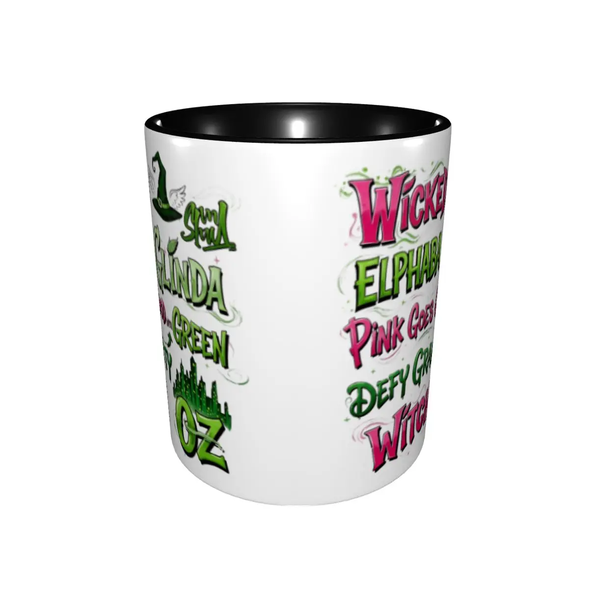 Novelty Aesthetic Wicked For Good Aesthetic Wicked For Good Tea Cup Merch Party Mug