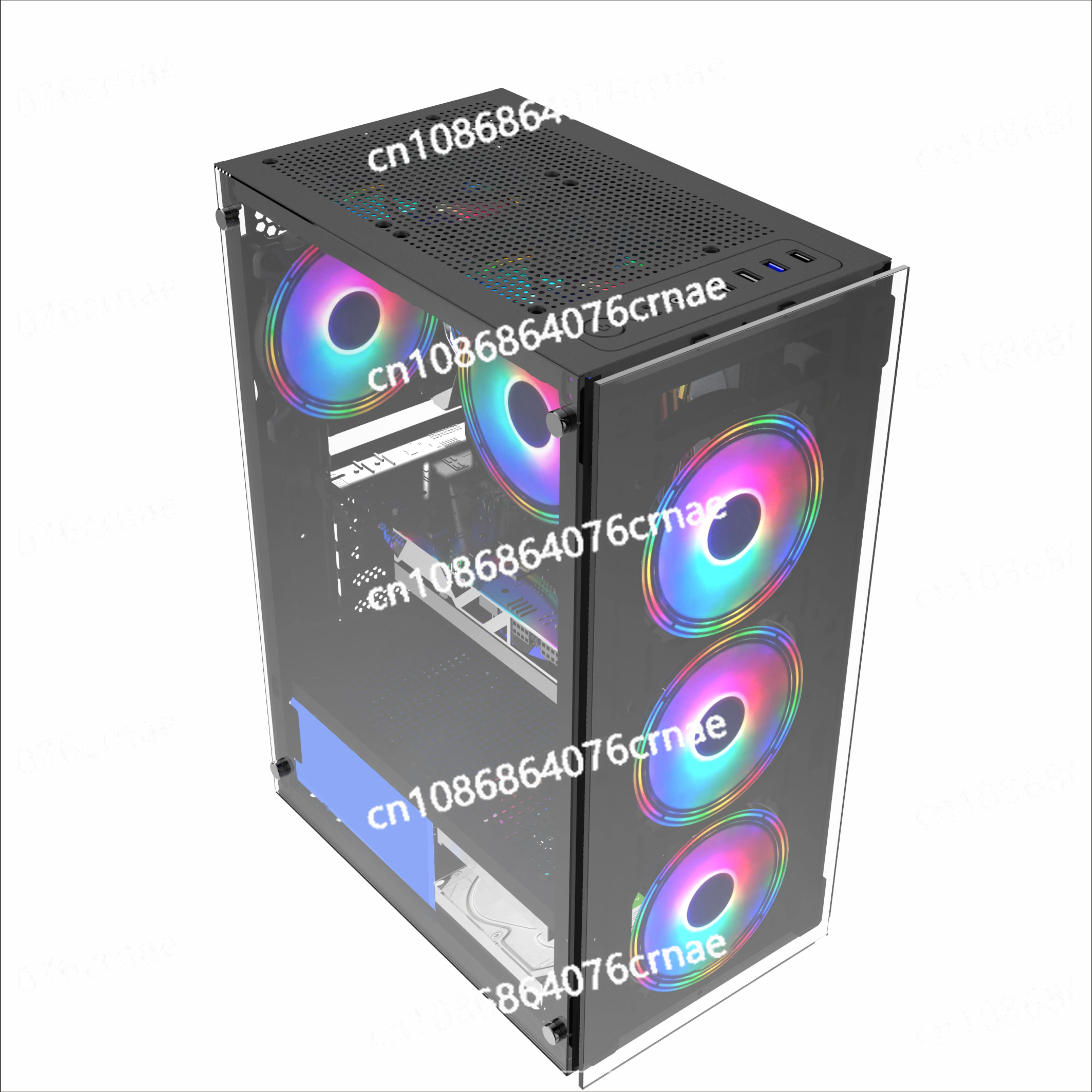 

Процессор I3 I5 I7 I9 высокой конфигурации с A8 7680 RAM SSD HDD HD видеокарта крутой фонарь игровой настольный компьютер