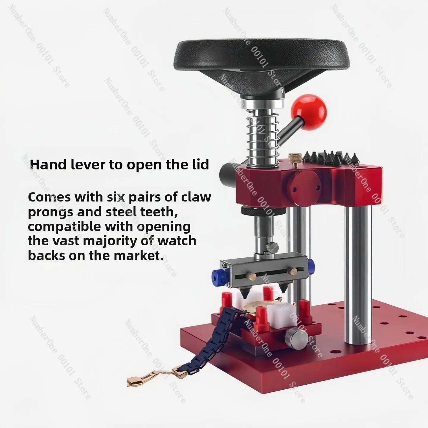 Watch opening and cap all-in-one machine, 5700 heads, watch repair, dual-purpose multifunctional bottom opening machine