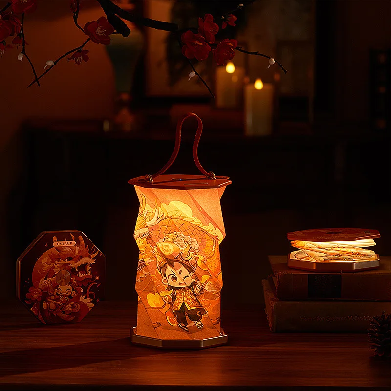 Book lamp folding lamp Guofeng lantern 2025 new creative wedding housewarming new year gift to customers