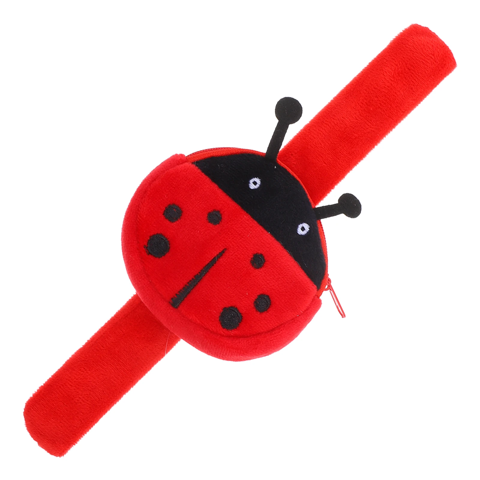 

Ladybug Slap Bracelet Cartoon Kids Wrist Toy Party Favors Smooth Lightweight Comfortable Fun Accessories slap for kids