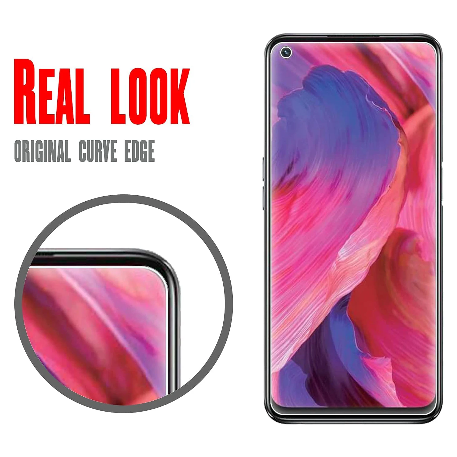 2/3/4 Stück gehärtetes Glas für OPPO A54s A54 4G 5G gehärtetes Glas Displayschutzfolie Glasfolie – Detail 5