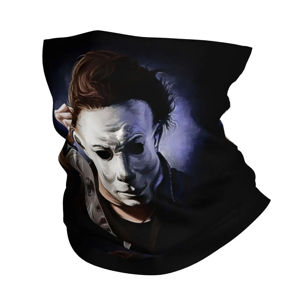 

Бандана-убийца Майкла Майерса на заказ, гетры для лыжной охоты, мужской и женский шарф с запахом, Балаклава из фильма ужасов, теплая