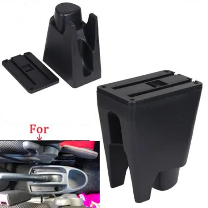 For Toyota Aygo BJ Armrest For Peugeot 107 Citroen C1 Interior Parts special Car Armrest Center Storage box with USB LED