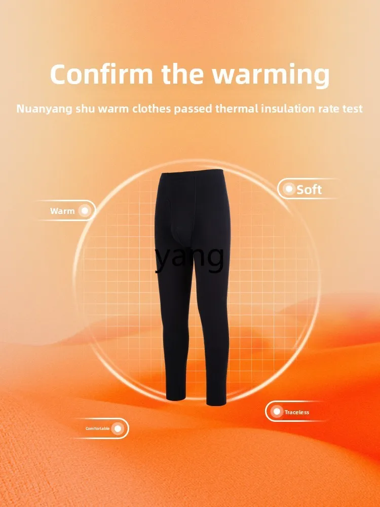CX ceroulas térmicas masculinas confortáveis leggings antibacterianas calças quentes