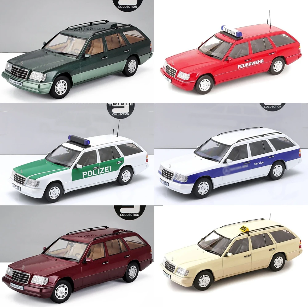 classe-e-s124-t-model-sw-1995-1-18-triple-9-vert-modele-de-voiture-en-alliage-moule-sous-pression-collection-cadeaux