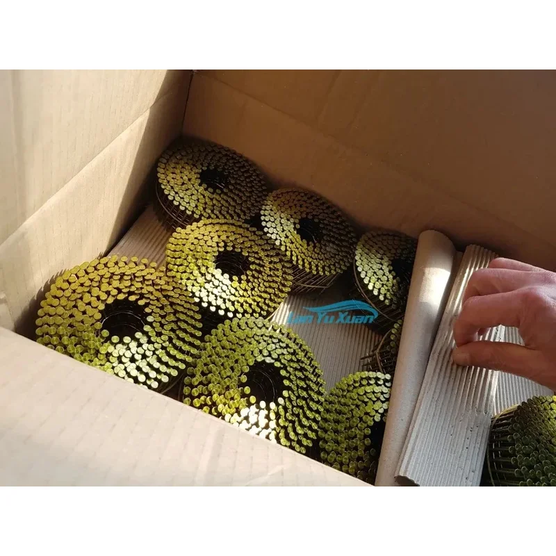 

(Sea shipping) CN90 Pneumatic Coil Nailer for wooden packages