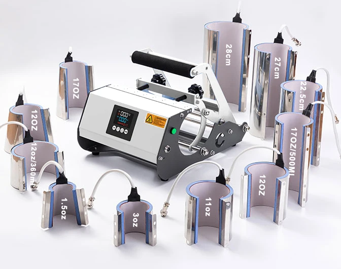 Topjlh Wholesale All In One 11oz 15oz 20 Oz 20oz 30oz 30 Oz Tumbler Mug Heat Press Machine Sublimation For Tumbler Printing