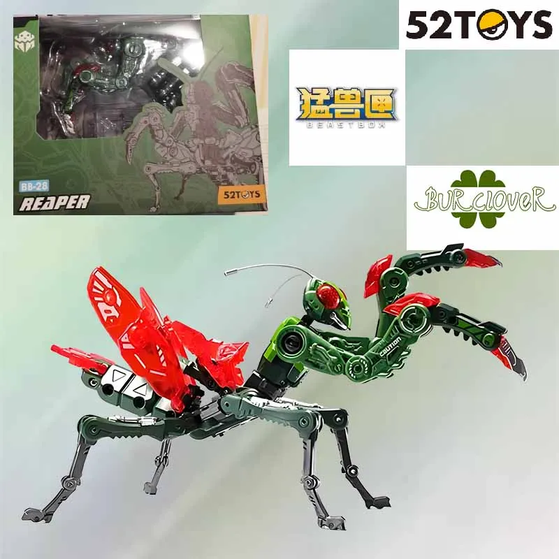 

52TOYS Originali BEASTBOX BB-28 REAPER Action Figure Toys For Boys /Girls /Kids /Christmas Gift Collectible Model