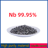 100g high purity niobium particles, niobium blocks, niobium elements, Nb99.95%, for scientific research and experiments