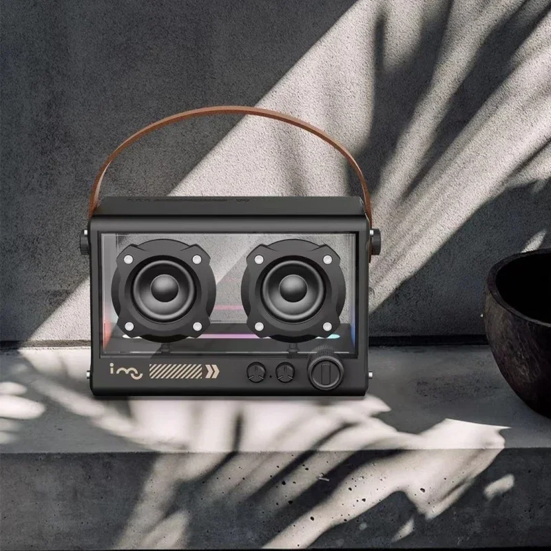 بلوتوث اللاسلكية المتكلم ، الشمال الرجعية سطح المكتب المنزل ، في الهواء الطلق دعم الصوت المحمولة ، بطاقة TF ، مشغل الأقراص U ، عالية الجودة ، السويدية