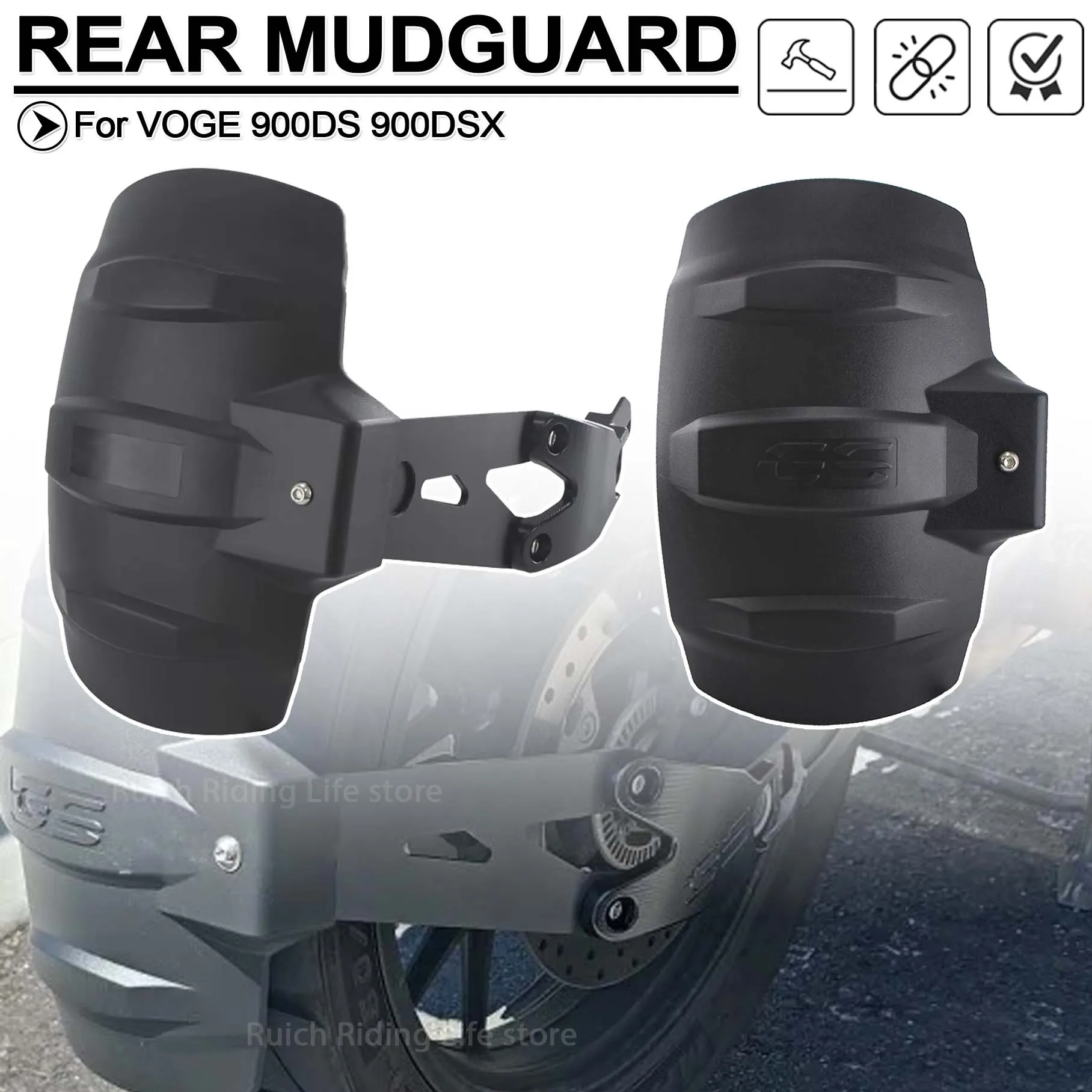 

For VOGE DSX900 DS900X DS900X DS900 X 900DS DS 900X DSX 900 SDX Motorcycle Rear Fender Wheel Hugger Mudguard Mudflap Mud Guard