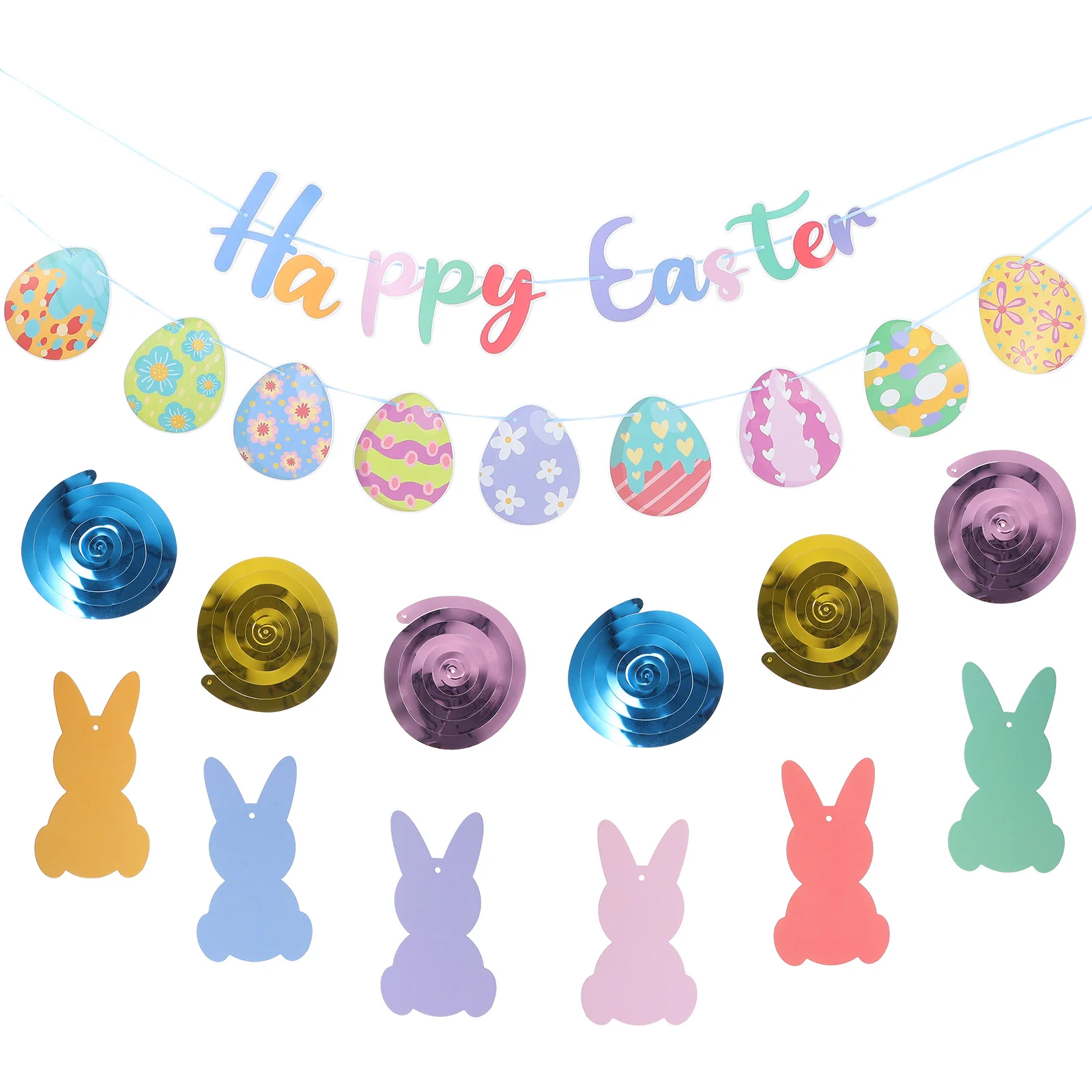

Easter Decoration Hangings Blow Banner for Decorative Decorations Home Outdoor Baby