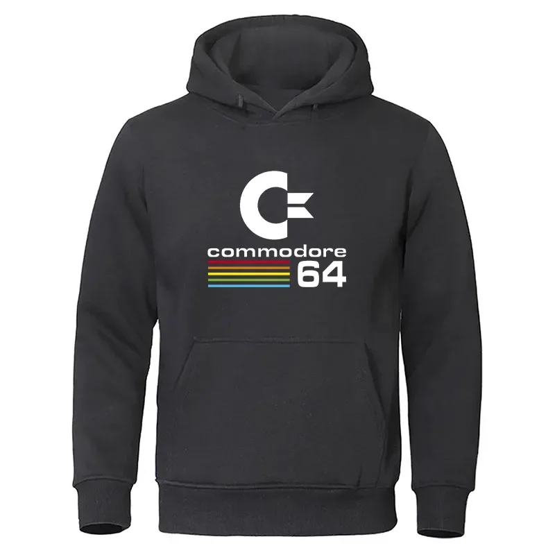 

New Men's Hoodie Tracksuit Autumn Winter Male Sweatshirts Commodore 64 Cool Clothing 3D Terylene Material Crew Neck Pullover