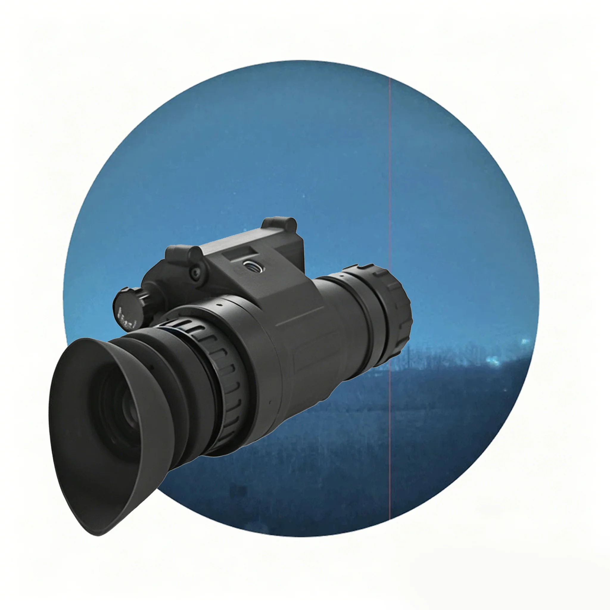 Helmet-style Night Vision Monocular 14Pro Waterproof 1x Magnification High Brightness Rugged and Durable for Outdoor Use
