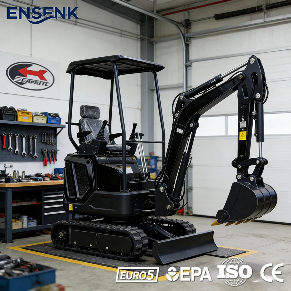 

Мини-экскаватор 1.5Т компактный дизельный с сертификатом CE для строительных и садовых работ, продажа