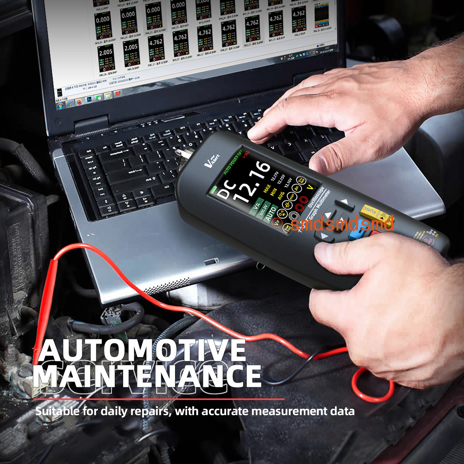 HOT NEW Digital Multimeter Handheld Oscilloscope Rechargeable Professional Flexible Coil To Measure Current Voltage Ele