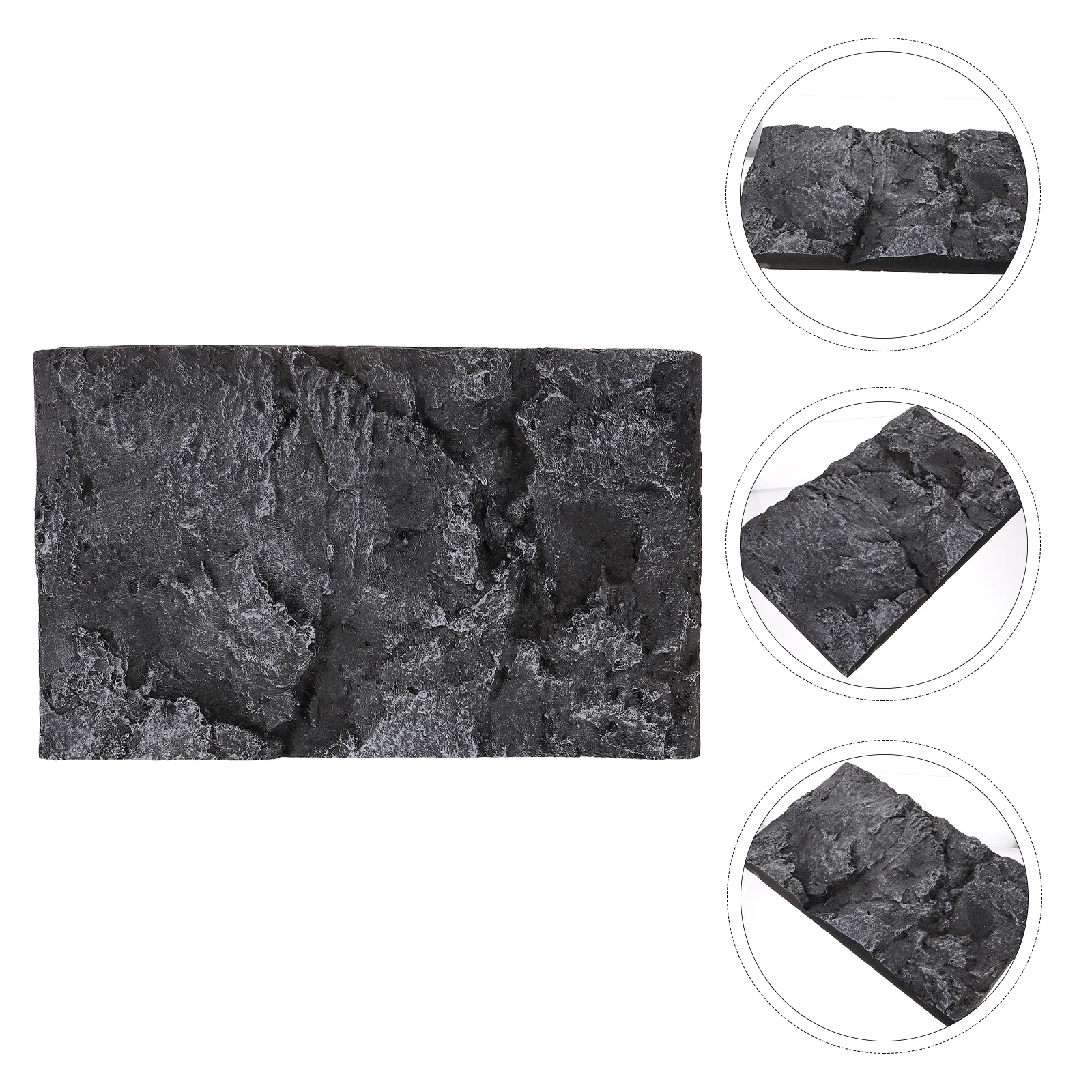 

Reptile Tank Decoration 3D Stone Background Board For Terrarium Decor Aquarium Wall Living Room Kitchen Pet Habitat